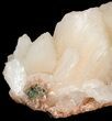 Peach Stilbite Crystal Cluster - India #44299-1